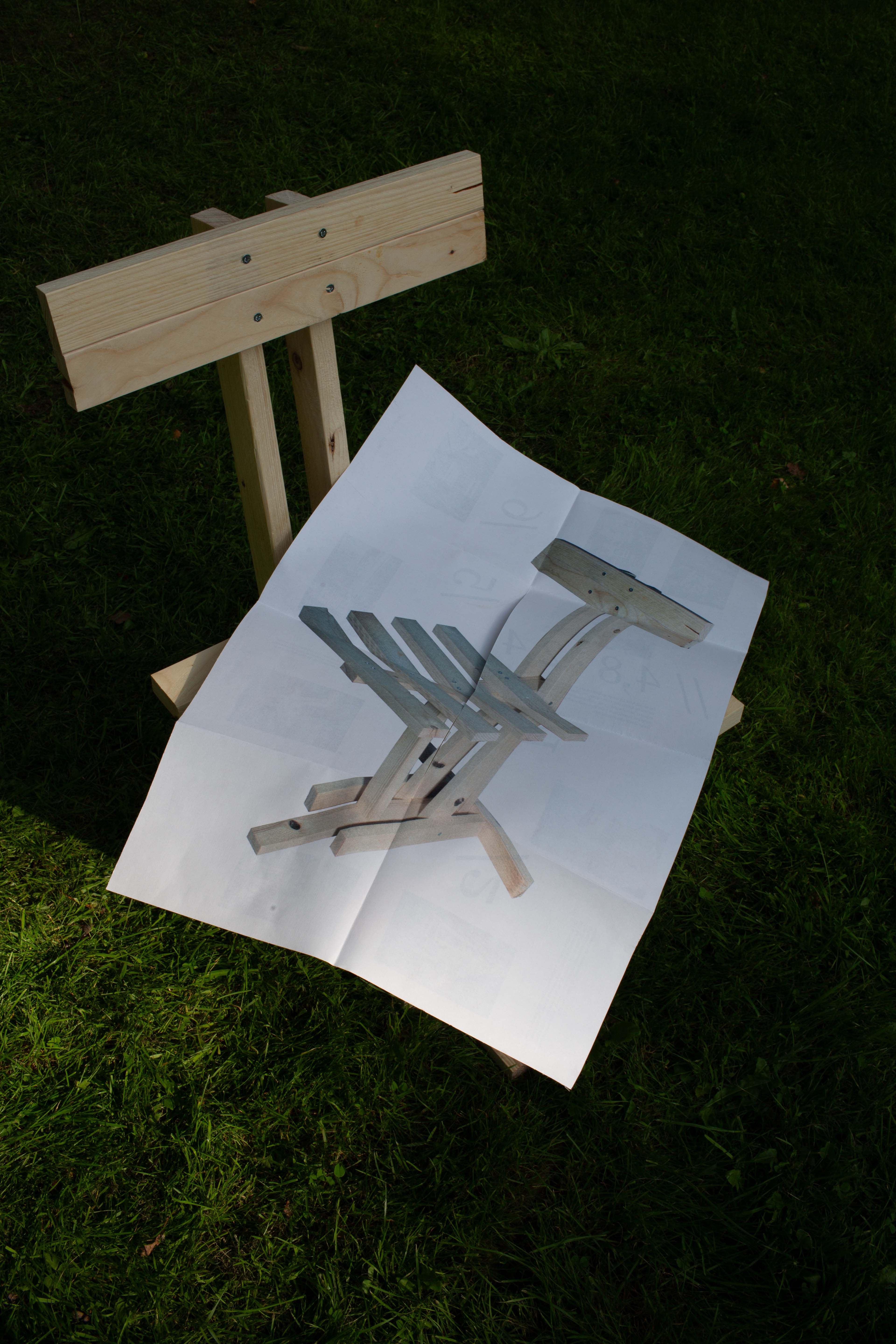 Public Intervention: Blitz im Park / 4.8 x 2.4