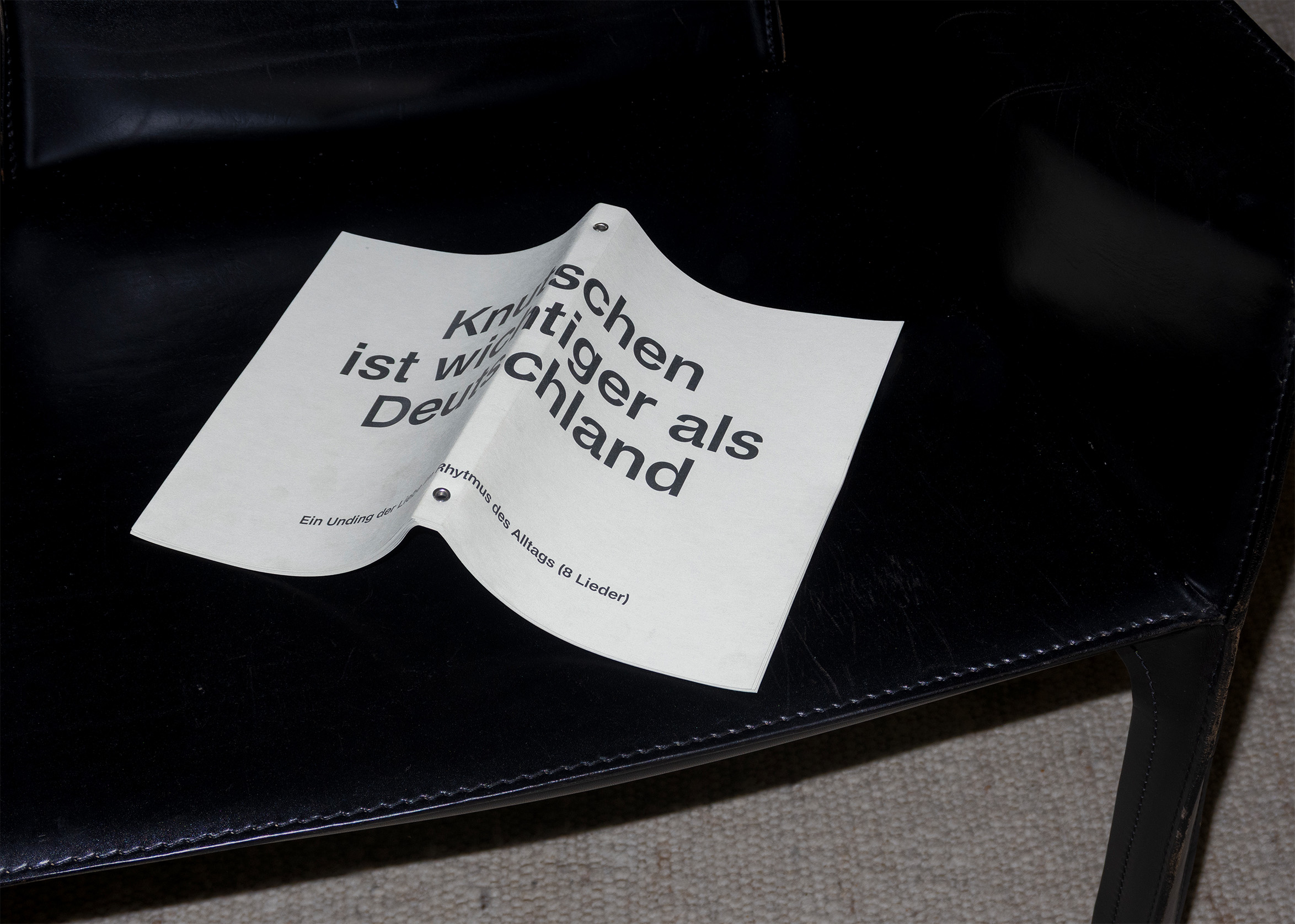 Publication: Knutschen ist wichtiger als Deutschland