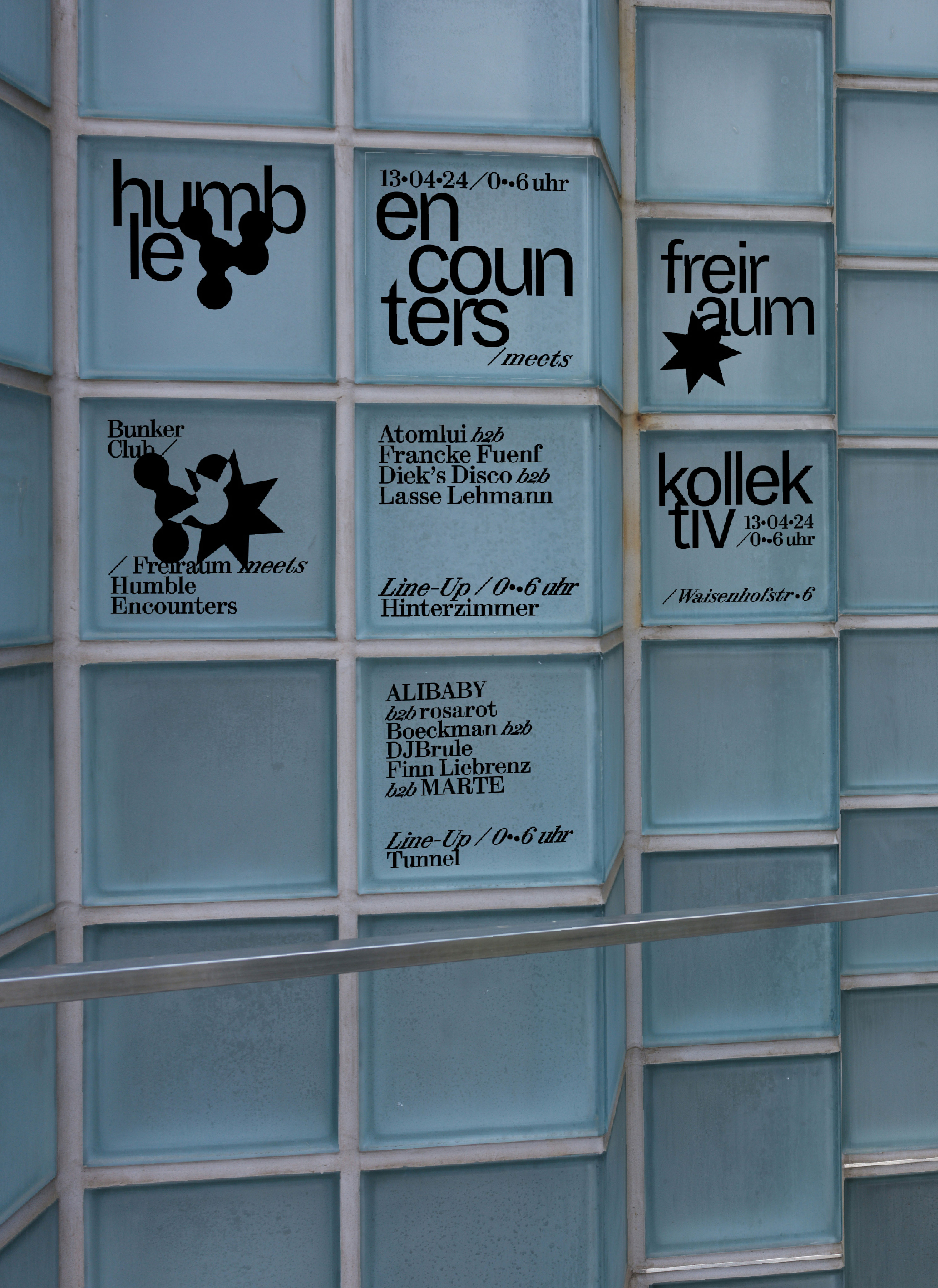 Club Event: Humble Encounters meets Freiraum Kollektiv